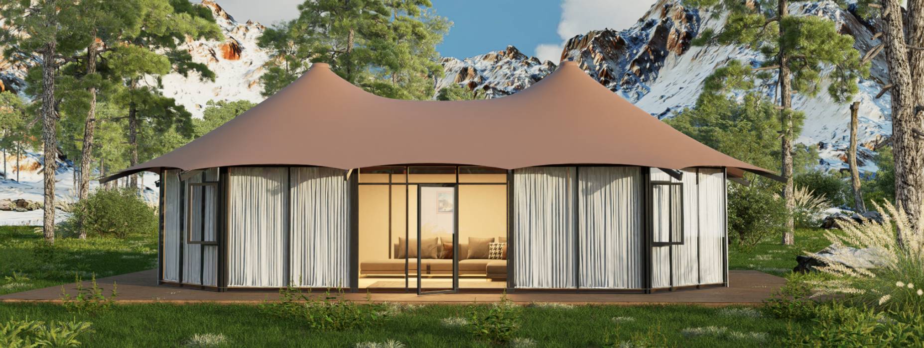 峨边彝移动式建筑钢结构房屋